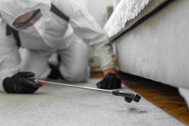 Professional Cockroach Control technician working in Lake Mills, WI